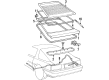 Toyota Supra Trunk Lid Latch Diagram - 69350-14121