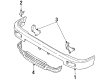Toyota Pickup Air Deflector Diagram - 53911-89114