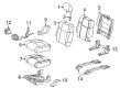 Toyota Tundra Seat Cover Diagram - 71075-0C430-E0