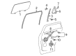 Toyota Venza Window Run Diagram - 68152-0T010