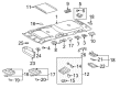Toyota Sequoia Dome Light Diagram - 81240-0C060-B0