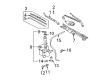 Toyota Solara Windshield Washer Nozzle Diagram - 85381-06010