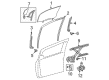Toyota Yaris Window Run Diagram - 68141-52180
