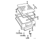 Toyota Corolla Windshield Washer Nozzle Diagram - 85341-20220