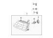 Toyota Sequoia Light Socket Diagram - 81165-0C030