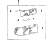 Toyota Celica Side Marker Light Diagram - 81750-20071