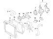 Toyota 4Runner Radiator Cap Diagram - 16401-17010