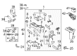 Toyota Center Console Base Diagram - 58910-35170-E0