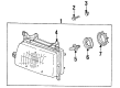 Toyota T100 Headlight Diagram - 81150-34010