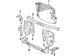 Toyota Corolla Front Cross-Member Diagram - 57104-12901