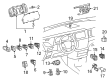 Toyota Ambient Temperature Sensor Diagram - 88625-45020-B2