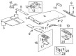 1999 Toyota 4Runner Dome Light Diagram - 81260-35060-B2