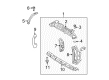 Toyota Yaris Radiator Support Diagram - 53201-52230