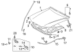 Toyota Hood Diagram - 53301-AA040