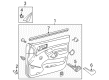 2012 Toyota Tacoma Door Seal Diagram - 68171-04050