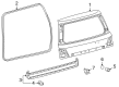 Toyota Land Cruiser Door Seal Diagram - 67881-60120