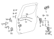 Toyota Camry Power Window Switch Diagram - 84810-AA010-B1