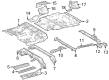 2023 Toyota Sequoia Floor Pan Diagram - 58313-0C030