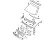 Toyota Corolla Windshield Diagram - 56111-1A200