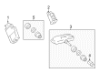 Toyota Corolla TPMS Sensor Diagram - 42607-06020