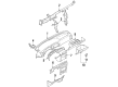 Toyota Corolla Glove Box Diagram - 55550-01020-B1