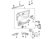 Toyota Celica Armrest Diagram - 74232-20250-C0
