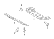 Toyota Engine Cover Diagram - 51441-48120