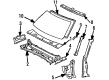 Toyota 4Runner Windshield Washer Nozzle Diagram - 85381-35040