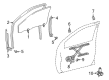 Toyota Echo Window Run Diagram - 68151-52011