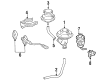 Toyota EGR Valve Diagram - 25870-16240