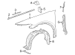 Toyota Crown Fender Diagram - 53802-30A90