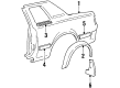 Toyota Celica Door Moldings Diagram - 75660-14050