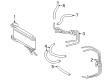 Toyota Solara Oil Cooler Hose Diagram - 32907-33090