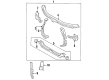 Toyota Avalon Radiator Support Diagram - 53203-07010