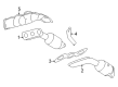 Toyota FJ Cruiser Catalytic Converter Diagram - 17150-31320