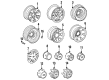 Toyota T100 Spare Wheel Diagram - 42611-34010