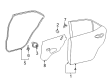 Toyota Corolla Door Seal Diagram - 67871-02230