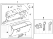 Toyota Highlander Glove Box Diagram - 55501-0E050-E0