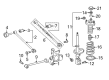 Toyota Highlander Shock And Strut Mount Diagram - 48760-48050