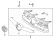 2014 Toyota Highlander Emblem Diagram - 75310-0E010