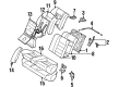 1994 Toyota Corolla Seat Cushion Diagram - 71652-12520