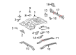 Toyota FJ Cruiser Floor Pan Diagram - 58306-35030