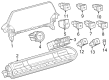 Toyota Prius AWD-e A/C Switch Diagram - 84975-30160