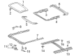 Toyota Solara Sunroof Diagram - 63201-08010