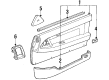 Toyota Supra Door Seal Diagram - 68220-14190