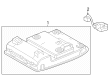 Toyota Corolla Cross Dome Light Diagram - 81260-0A290-C0