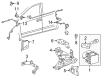 Toyota Prius ABS Control Module Diagram - 44500-47141