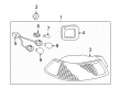 Toyota Camry Back Up Light Diagram - 81550-AA030