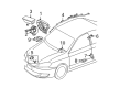 Toyota Matrix Air Bag Control Module Diagram - 89170-01060