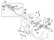 Toyota Avalon Oxygen Sensor Diagram - 89465-33080